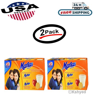 (2 Pack) Marias Gamesa Cookies - 19.7 Oz. Galletas Authenticas-New-Free Shipping