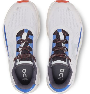 ON Brand Cloud Cloudmonster White Blue/Orange Women's Running