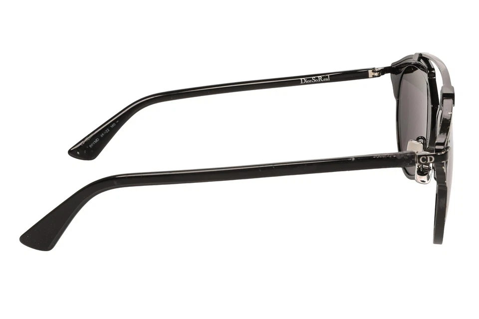 Auténticas gafas de sol redondas negras para mujer Dior SoReal B0YMD tonos 48/22/140 Foto 3 de 4