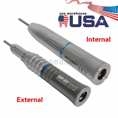 USA Dental Low Speed Straight Handpiece Inner/Exter Water Spray fit NSK ZK