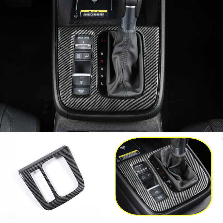 For 2023 Honda CR-V CRV ABS Carbon Fiber Interior Gear Shift Panel Cover Trim