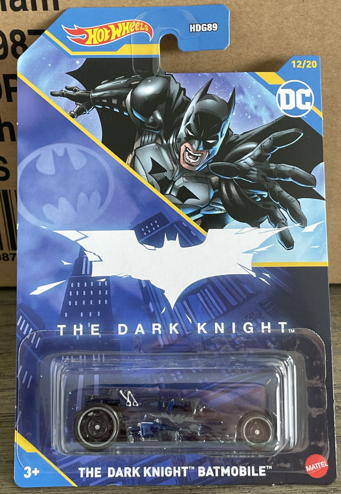 Hot Wheels The Dark Knight Batmobile 12/20 2023 Mix 3 HDG89 NEW