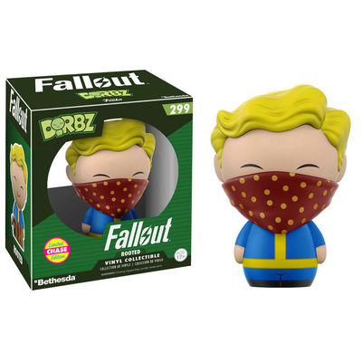 Limited Chase Edition Funko Dorbz 299 Fallout Vault Boy Rooted Vinyl Figure 