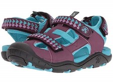 Kamik CoralReef Girl's Dark Purple Sport Sandals Shoes Youth Girl Size 6 NEW