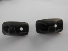 1993-99 VW GOLF/ jETTA sunvisor  clips pair genuine components black or gray