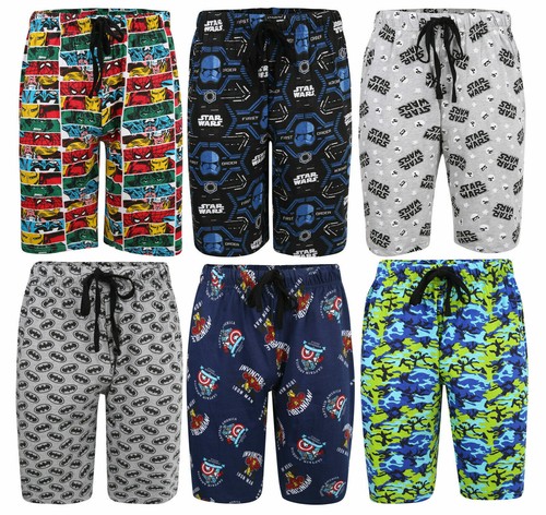 MENS CHARACTER LOUNGE SHORTS EX UK 