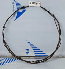 Authentic Antique Barbed Wire 3'-10" Section Glidden 1870s Rusty Western Art Vtg