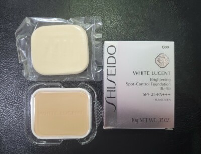 Shiseido White Lucent Brightening Ochre 00 (O00) Spot Control Foundation SPF25
