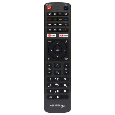 AB IPBox Bluetooth Fernbedienung für AB IPBox ONE / TWO / TWO Combo Schwarz