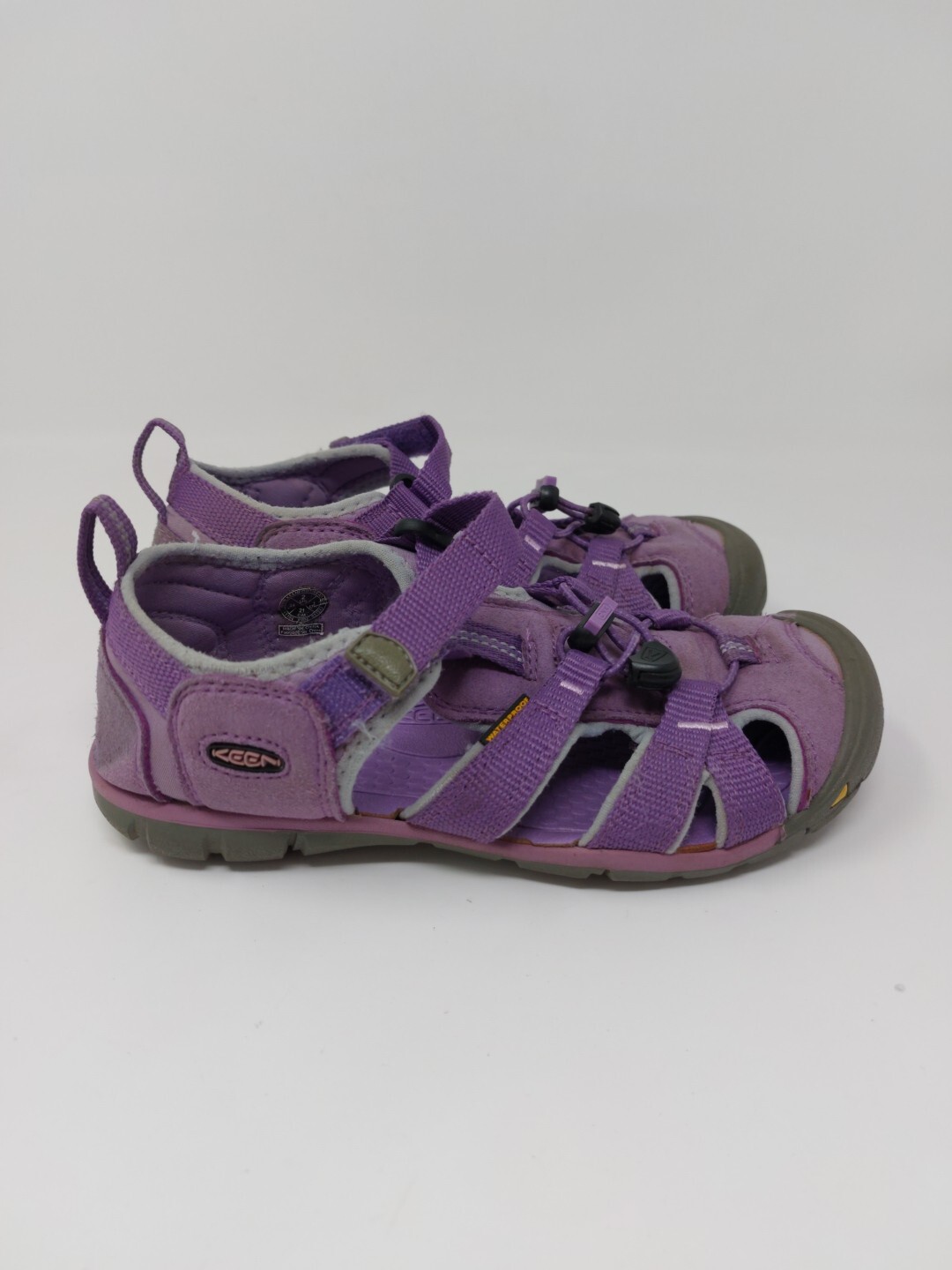 Sandali sportivi impermeabili Keen Seacamp II CNX bambini ragazzi ragazze taglia 2 viola