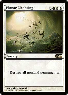 MTG Magic - Planar Cleansing - Magic 2013 - Rare - Foil Near Mint - Picture 1 of 1