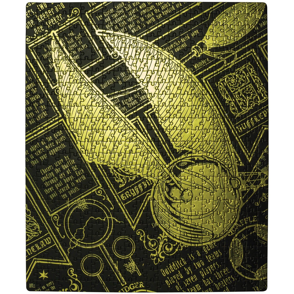 Paladone Harry Potter Puzzle in Tin 550 Pieces Golden Snitch & The