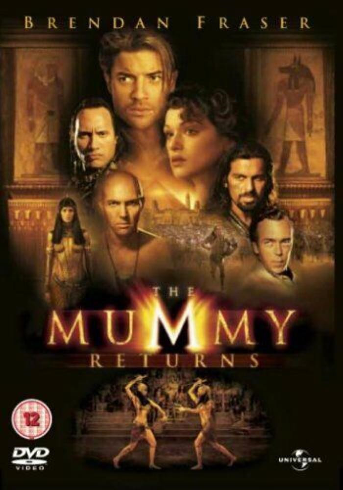 The Mummy Returns DVD FREE SHIPPING