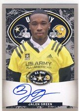 JALEN GREEN 2018 Leaf Army All American TOUR Gray /25 AUTO MISS ST