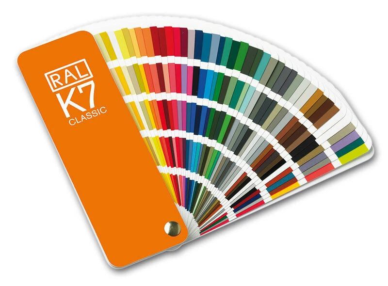 RAL K7 Farbfächer mit Insgesamt 213 Farben