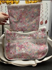Lesportsac Sanrio My Melody Messenger Crossbody with Matching Pouch