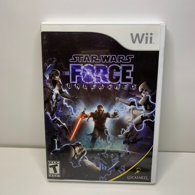 Star Wars The Force Unleashed Nintendo Wii Game Complete