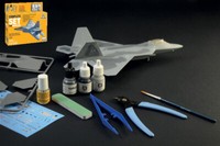 Italeri 1/72 Flugzeugbausatz F 22 Raptor Statisches Modellbau