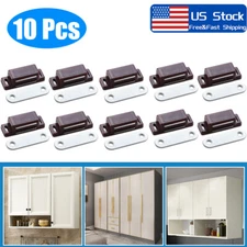 10Pcs Magnetic Door Catches Kitchen Cupboard Drawer Door Latch/Catch Closures