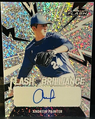 2021 Leaf Flash Andrew Painter of Brilliance Prospect Auto Autograph Phillies