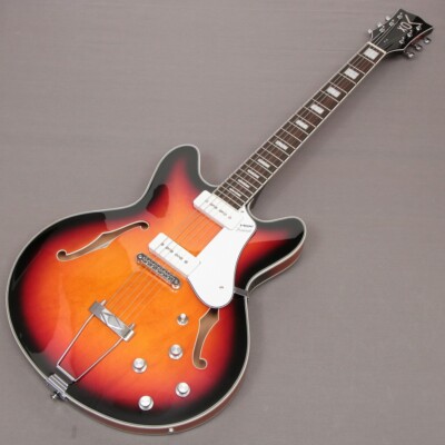 VOX / Bobcat V90 セミアコ ギター ハードケース付属 VOX Bobcat V90 Sunburst Box with hard case | eBay
