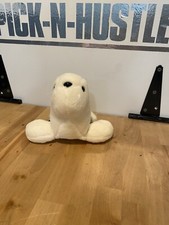 Vintage Sea World Seal Plush 1987 White 10  