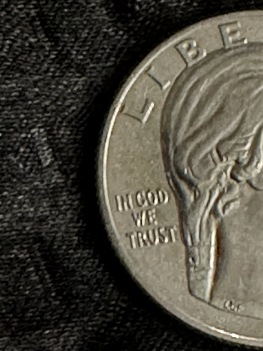 ERROR - 2023 P - ジョビタ・イダール女性用25セント硬貨「In Cod We Trust」の文字