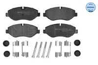 Meyle 025 292 2920 Bremsbelagsatz Vorne , Passt Zu: Iveco Daily Iii, Daily Iv, D