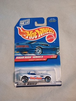 Hot Wheels 1999 Sugar Rush Series II #4/4  DODGE CONCEPT CAR #972 Mattel 21320