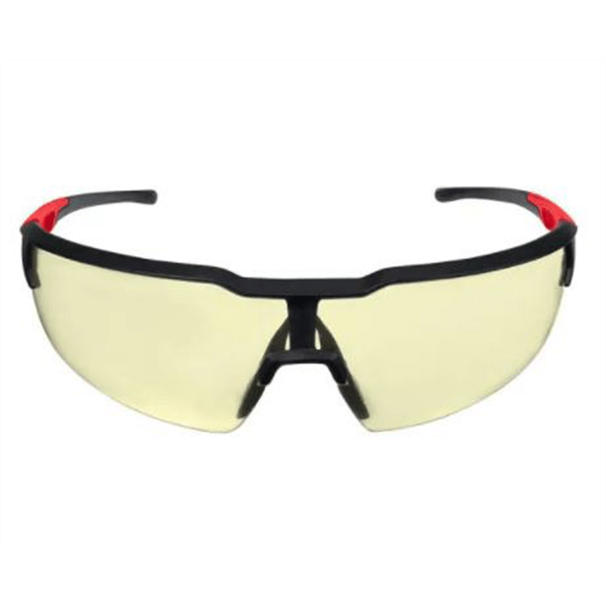 Milwaukee Tool Safety Glasses with Yellow Anti-Scratch Lenses