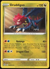 Druddigon Normal 113/172 SWSH09: Brilliant Stars NM