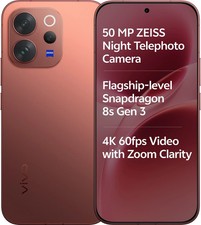 vivo V70 Elite 5G 256GB 8GB Passion Red Factory Unlocked Global No US Tariffs