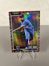 2026 Topps Series 1 Kris Bubic #58 SSP Spring Training Red 5/5 Bookend