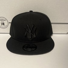 New Era New York Yankees 9FIFTY Snapback All Black Hat