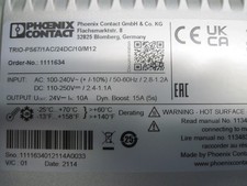 TRIO-PS67/1AC/24DC/10/M12  PHOENIX CONTACT