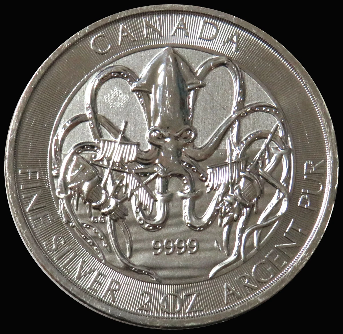 2020 SILVER CANADA 2 oz $10 KRAKEN CREATURE 9999 FINE COIN | eBay