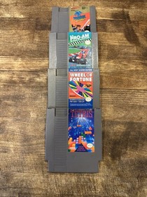 Lot of NES Games: Dragon Spirit, WoF, RC Pro AM, Tetris - Great Shape, Fast Ship