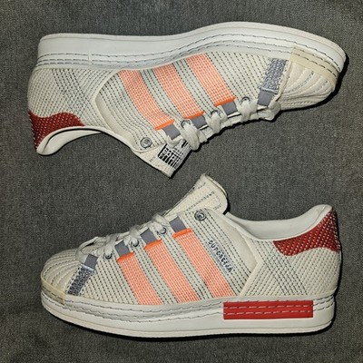 adidas Craig Green x Superstar Off White Bright Red Shoes Men's Size 9