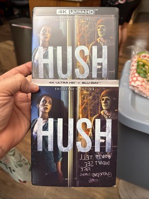 Hush (4KHD/Blu-Ray Combo Shout Factory) Complete With Slipcase.