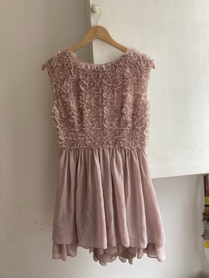 Ted Baker dusty pink dress size 2/UK 10
