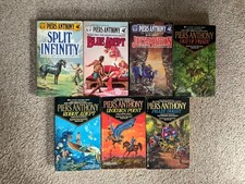 Piers Anthony Apprentice Adept Books 1-7 Lot Fantasy Sci-Fi Series Paperback Set