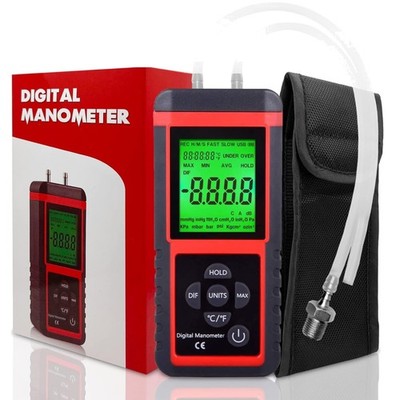Digital Manometer Luftdruck Messgerät mit 32-Bit MCU 24-Bit ADC Druckmessung