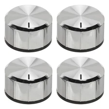  4pcs Air Fryer Control Knobs Microwave Timer Replacement Switch Knobs for Oven