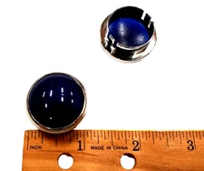 3x Dialight 031-0114-300 28.58mm Blue Lens 031 Series Pilot Light Indicators NOS