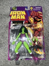 Marvel Legends Retro Iron Man Series Comics SHE-HULK 6  ACTION FIGURE SEALED