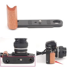 For Nikon F3/F3HP/F3T/F3AF Camera Quick Installation Wood Alloy Handle L Plate