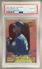 121490058 Ken Griffey Jr 1997 Skybox Metal Universe #6 Blast Furnace PSA 10