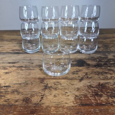 Vintage Finnair iittala Clear Glass Tumbler Aviation Collectible 4oz 1pc