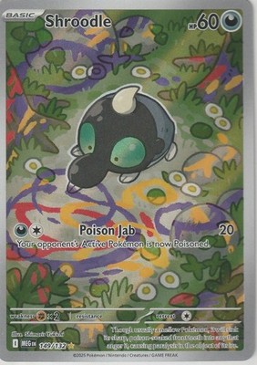 Pokémon TCG Shroodle - 149/132 - ME01: Mega Evolution (MEG) Near Mint NM