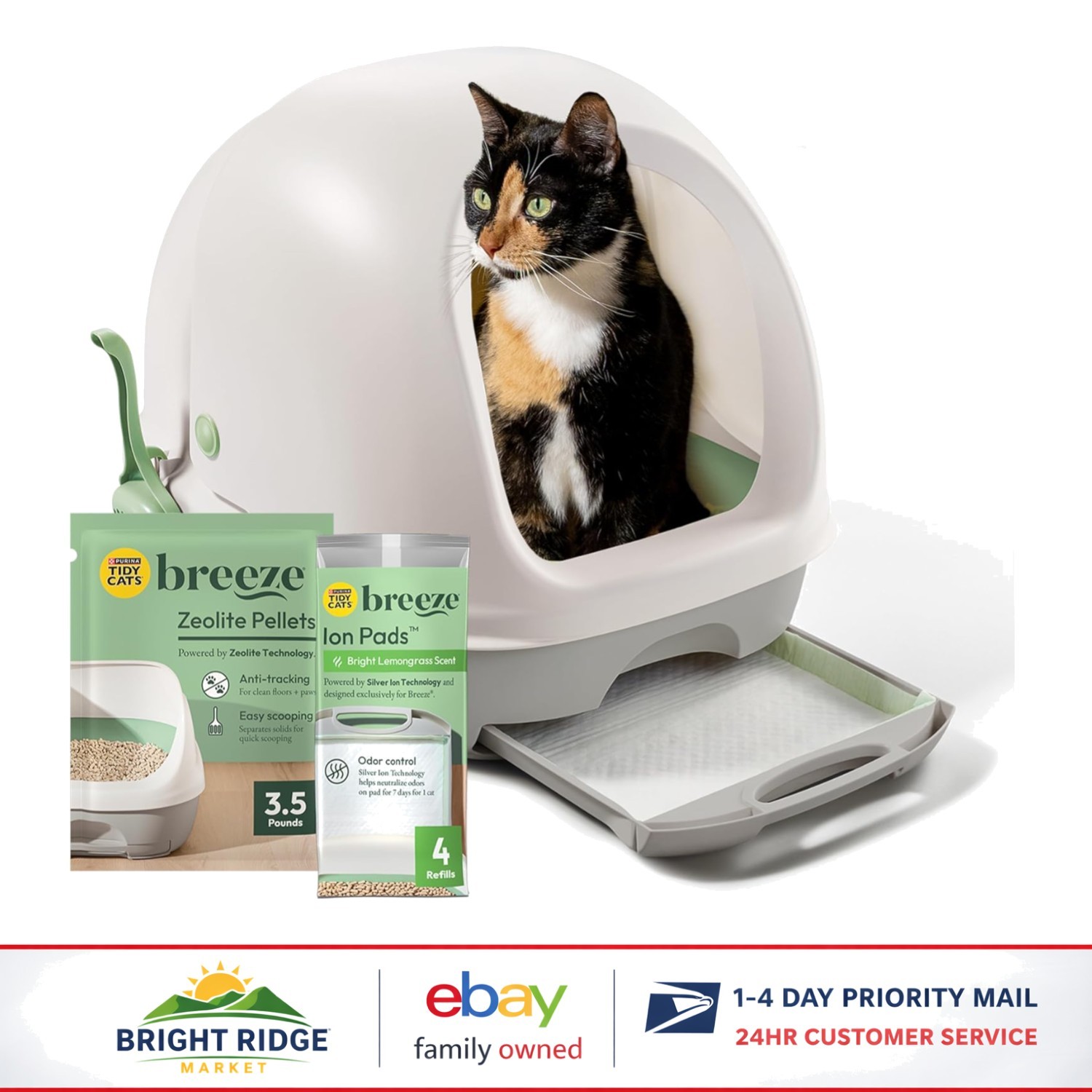 With Pellets And Disposable Pads For Easy Maintenance